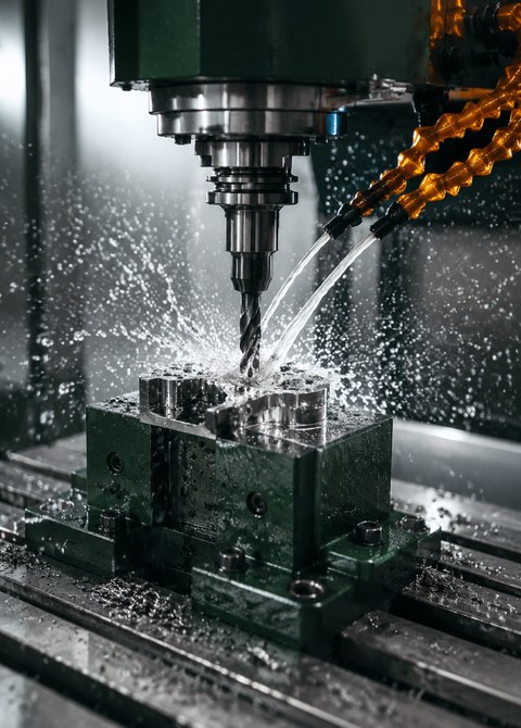 CNC machined metal parts