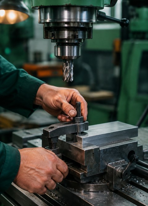 Milled aluminum housing